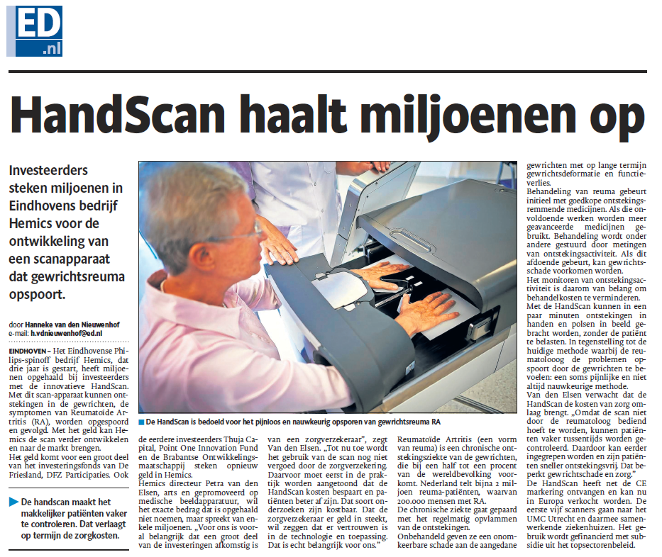 Eindhovens Dagblad 10 januari 2015